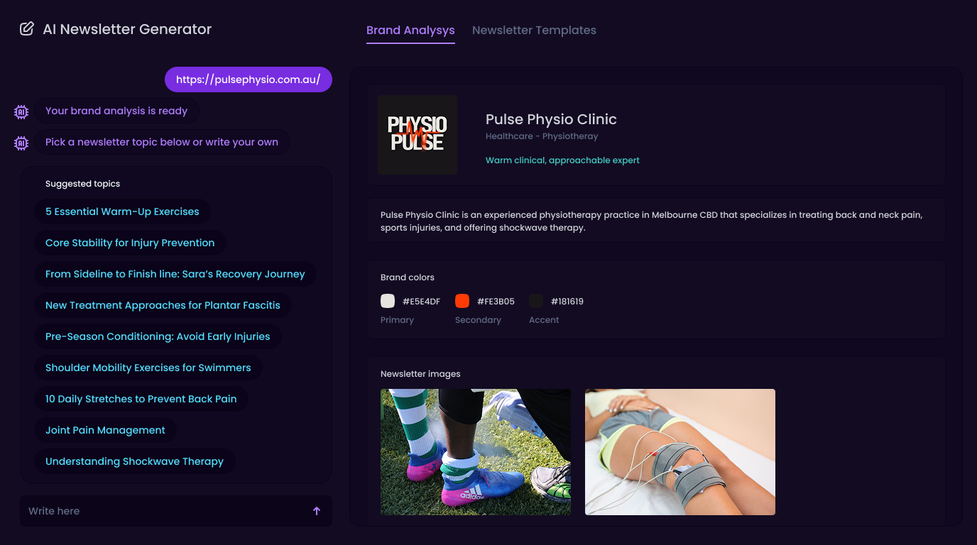 AI Newsletter Generator