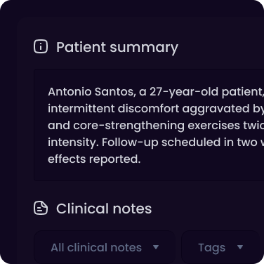 Patient summaries